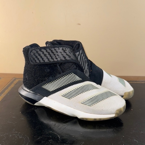 Adidas Harden BE 3 Black White EF3604 Boy’s Size 6 - Picture 1 of 5